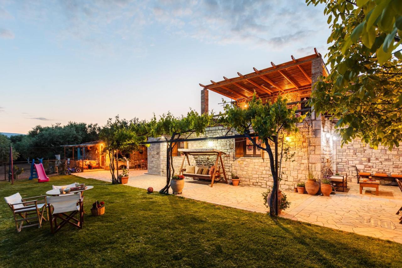 Petalidi Olive Garden Stone House Near The Beach Exterior foto