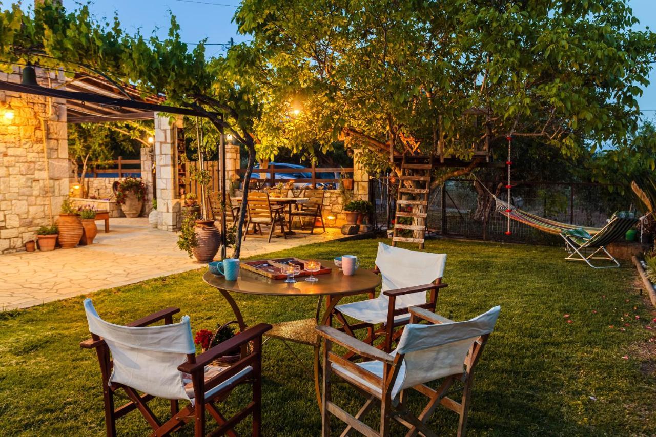 Petalidi Olive Garden Stone House Near The Beach Exterior foto