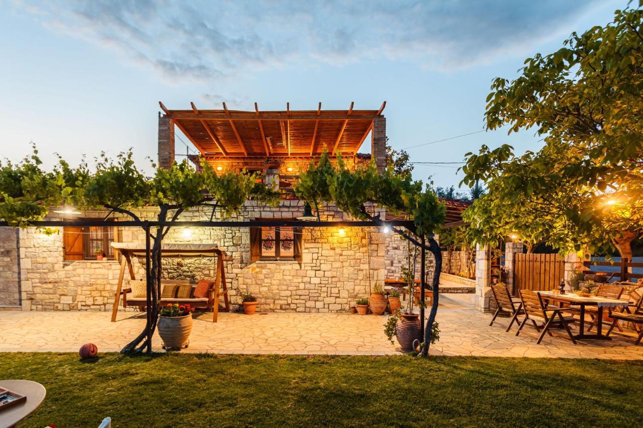 Petalidi Olive Garden Stone House Near The Beach Exterior foto